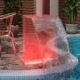 Fuente de piscina con LED RGB acrílico 51 cm de vidaXL, Fuentes y cascadas - Ref: Foro24-151406, Precio: 175,56 €, Descuento: %