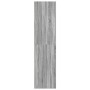 Armario de madera contrachapada gris Sonoma 100x50x200 cm en Armarios roperos | Comprar online en Foru.es