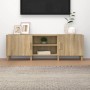 Mueble para TV madera contrachapada roble sonoma 150x30x50 cm de vidaXL, Muebles TV - Ref: Foro24-812621, Precio: 117,41 €, D...
