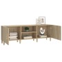 Mueble para TV madera contrachapada roble sonoma 150x30x50 cm de vidaXL, Muebles TV - Ref: Foro24-812621, Precio: 117,41 €, D...