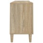 Mueble para TV madera contrachapada roble sonoma 150x30x50 cm de vidaXL, Muebles TV - Ref: Foro24-812621, Precio: 117,41 €, D...