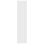 Estantería/divisor de espacios blanco 100x30x135 cm de vidaXL, Librerías y estanterías - Ref: Foro24-811754, Precio: 95,81 €,...