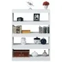 Estantería/divisor de espacios blanco 100x30x135 cm de vidaXL, Librerías y estanterías - Ref: Foro24-811754, Precio: 94,66 €,...
