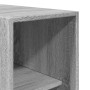 Armario de madera de ingeniería gris Sonoma 30x50x200 cm en Armarios roperos | Comprar online en Foru.es