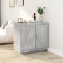 Aparador de madera contrachapada gris hormigón 80x40x75 cm de vidaXL, Aparadores - Ref: Foro24-811821, Precio: 67,95 €, Descu...