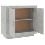 Aparador de madera contrachapada gris hormigón 80x40x75 cm de vidaXL, Aparadores - Ref: Foro24-811821, Precio: 67,95 €, Descu...