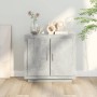 Aparador de madera contrachapada gris hormigón 80x40x75 cm de vidaXL, Aparadores - Ref: Foro24-811821, Precio: 67,95 €, Descu...