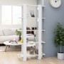Estantería/divisor de espacios blanco brillo 80x30x160 cm de vidaXL, Librerías y estanterías - Ref: Foro24-811571, Precio: 72...