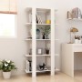 Estantería/divisor de espacios blanco brillo 80x30x160 cm de vidaXL, Librerías y estanterías - Ref: Foro24-811571, Precio: 72...