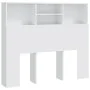 Mueble cabecero blanco 120x19x103,5 cm de vidaXL, Cabeceros y pies de cama - Ref: Foro24-811853, Precio: 58,50 €, Descuento: %
