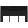 Schwarzes Kopfteilmöbel 180x19x103,5 cm von vidaXL, Kopf- und Fußteile - Ref: Foro24-811881, Preis: 73,02 €, Rabatt: %
