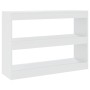 Estantería/divisor de espacios blanco 100x30x72 cm de vidaXL, Librerías y estanterías - Ref: Foro24-811736, Precio: 70,86 €, ...
