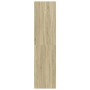 Armario madera contrachapada color roble Sonoma 100x50x200 cm en Armarios roperos | Comprar online en Foru.es