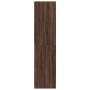 Armario madera contrachapada color roble marrón 100x50x200 cm en Armarios roperos | Comprar online en Foru.es