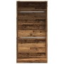 Armario de madera ingeniería envejecida 100x50x200 cm en Armarios roperos | Comprar online en Foru.es
