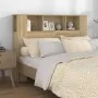 Mueble cabecero color roble Sonoma 140x18,5x104,5 cm de vidaXL, Cabeceros y pies de cama - Ref: Foro24-811928, Precio: 60,97 ...