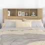 Mueble cabecero color roble Sonoma 140x18,5x104,5 cm de vidaXL, Cabeceros y pies de cama - Ref: Foro24-811928, Precio: 62,04 ...