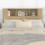 Mueble cabecero color roble Sonoma 140x18,5x104,5 cm de vidaXL, Cabeceros y pies de cama - Ref: Foro24-811928, Precio: 60,97 ...