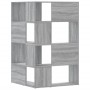 Estantería de esquina 4 niveles madera gris Sonoma 85x85x140 cm en Librerías y estanterías | Comprar online en Foru.es