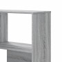Estantería de esquina 4 niveles madera gris Sonoma 85x85x140 cm en Librerías y estanterías | Comprar online en Foru.es