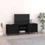 Mueble para TV madera de ingeniería negro 150x30x50 cm de vidaXL, Muebles TV - Ref: Foro24-812628, Precio: 136,85 €, Descuent...