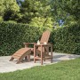 Mesa de jardín Adirondack HDPE marrón 38x38x46 cm de vidaXL, Mesas de jardín - Ref: Foro24-318643, Precio: 31,11 €, Descuento: %