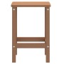 Mesa de jardín Adirondack HDPE marrón 38x38x46 cm de vidaXL, Mesas de jardín - Ref: Foro24-318643, Precio: 31,11 €, Descuento: %