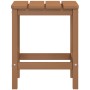 Mesa de jardín Adirondack HDPE marrón 38x38x46 cm de vidaXL, Mesas de jardín - Ref: Foro24-318643, Precio: 31,11 €, Descuento: %