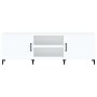 Mueble para TV madera de ingeniería blanco 150x30x50 cm de vidaXL, Muebles TV - Ref: Foro24-812627, Precio: 102,23 €, Descuen...