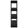 Estantería/divisor de espacios negro 100x30x123,5 cm de vidaXL, Librerías y estanterías - Ref: Foro24-811539, Precio: 61,01 €...