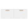 Armario de pared madera contrachapada blanco 100x36,5x35 cm de vidaXL, Taquillas y armarios de almacenamiento - Ref: Foro24-8...