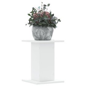 Soportes de plantas 2 uds madera ingeniería blanco 30x30x40 cm en Soportes para macetas | Comprar online en Foru.es