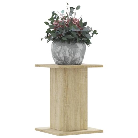 Soportes para plantas 2 uds madera roble Sonoma 30x30x40 cm en Soportes para macetas | Comprar online en Foru.es