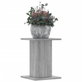 Soportes para plantas 2 uds madera gris Sonoma 30x30x40 cm en Soportes para macetas | Comprar online en Foru.es