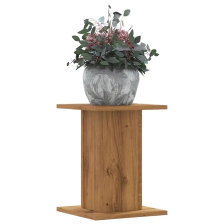 Soportes para plantas 2 uds madera roble artisian 30x30x40 cm en Soportes para macetas | Comprar online en Foru.es