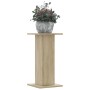 Soportes de plantas 2 uds madera roble Sonoma 30x30x60 cm en Soportes para macetas | Comprar online en Foru.es