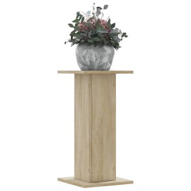Soportes de plantas 2 uds madera roble Sonoma 30x30x60 cm en Soportes para macetas | Comprar online en Foru.es