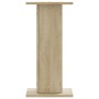 Soportes de plantas 2 uds madera roble Sonoma 30x30x60 cm en Soportes para macetas | Comprar online en Foru.es