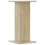 Soportes de plantas 2 uds madera roble Sonoma 30x30x60 cm en Soportes para macetas | Comprar online en Foru.es
