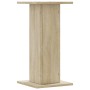 Soportes de plantas 2 uds madera roble Sonoma 30x30x60 cm en Soportes para macetas | Comprar online en Foru.es