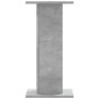 Soportes de plantas 2 uds madera gris hormigón 30x30x60 cm en Soportes para macetas | Comprar online en Foru.es