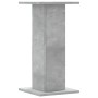 Soportes de plantas 2 uds madera gris hormigón 30x30x60 cm en Soportes para macetas | Comprar online en Foru.es
