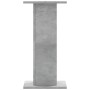Soportes de plantas 2 uds madera gris hormigón 30x30x60 cm en Soportes para macetas | Comprar online en Foru.es