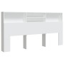 Mueble cabecero blanco 200x19x103,5 cm de vidaXL, Cabeceros y pies de cama - Ref: Foro24-811889, Precio: 81,13 €, Descuento: %