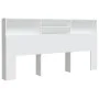 Mueble cabecero blanco 200x19x103,5 cm de vidaXL, Cabeceros y pies de cama - Ref: Foro24-811889, Precio: 80,34 €, Descuento: %