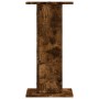 Soportes de plantas 2 uds madera roble ahumado 30x30x60 cm en Soportes para macetas | Comprar online en Foru.es
