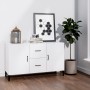 Aparador de madera de ingeniería blanco brillante 100x36x60 cm de vidaXL, Aparadores - Ref: Foro24-812525, Precio: 96,01 €, D...