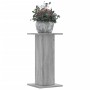 Soportes de plantas 2 uds madera gris Sonoma 30x30x60 cm en Soportes para macetas | Comprar online en Foru.es