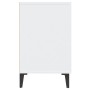 Aparador de madera de ingeniería blanco brillante 100x36x60 cm de vidaXL, Aparadores - Ref: Foro24-812525, Precio: 96,01 €, D...