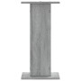 Soportes de plantas 2 uds madera gris Sonoma 30x30x60 cm en Soportes para macetas | Comprar online en Foru.es